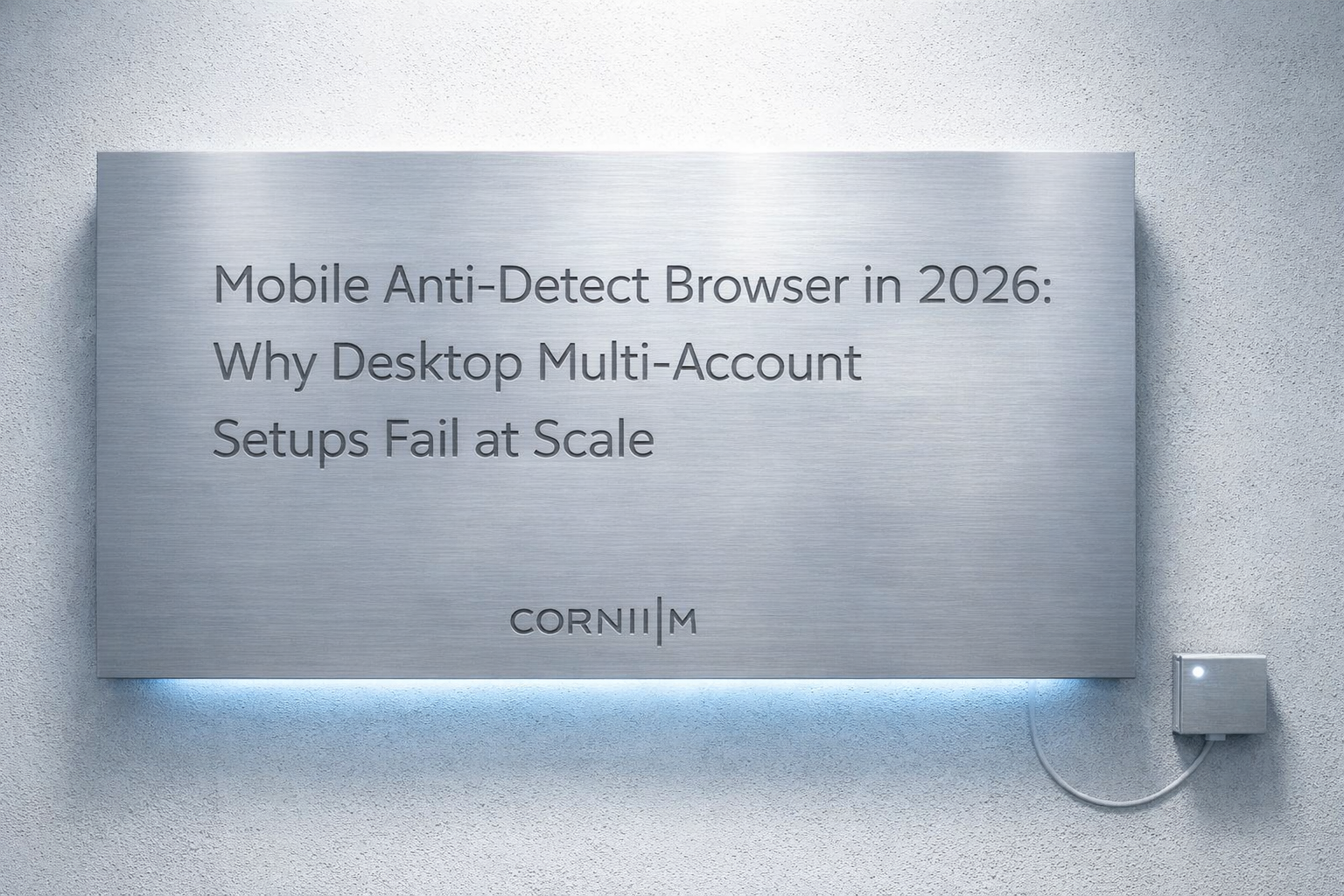 Mobile Anti-Detect Browser in 2026: Why Desktop Setups Fail at Scale